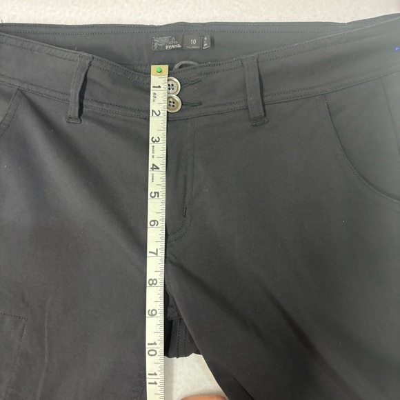prAna Halle Pant Black Womens 10 Tall EUC Hiking Outdoor Black Style #2056971 - Picture 6 of 11